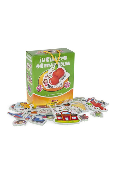 Generic Brand T00052148 Dıytoy, I'm Learning English Educational Set
