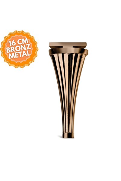KOÇSAN Hünkar bronzana metalna noga za nameštaj 16 cm, luksuzna metalna noga ...
