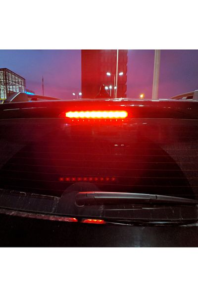 OEM Additional Stop-Brake Lamp for the rear window with 32 LEDs, size 28 cm, voltage 12V