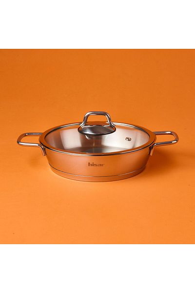 MATMEL Teos Steel Pan - Inox - 20 cm