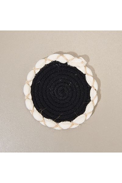 MATMEL Laetus Coaster - Black - 13X13 cm
