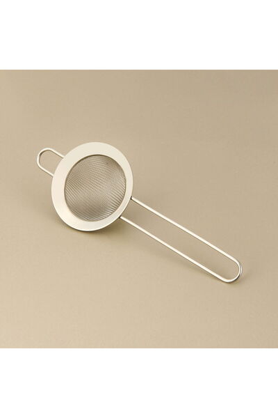 MATMEL مصفاة شاي فيكتوريا من ميتالتكس - رمادي - 8 سم