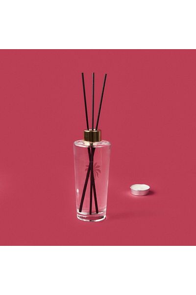 Evidea Deco Palm Breeze Hawaii Breeze Άρωμα δωματίου με ξυλάκια - Διαφανές - 200 ml