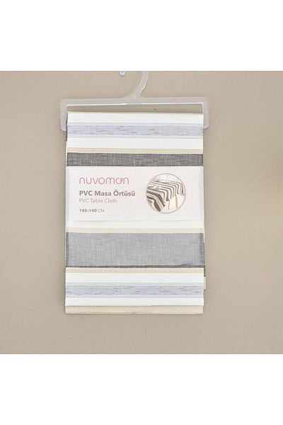 MATMEL Square Pvc Tablecloth - Anthracite - 140X140 cm