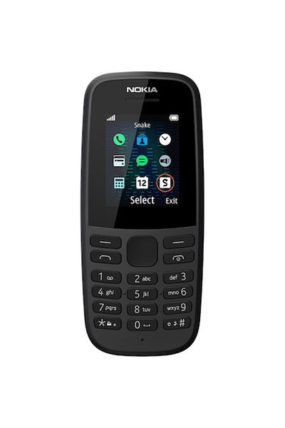 Nokia Nokia 105 (2019) Dual SIM Flip Phone, Black