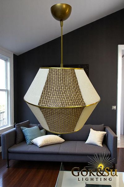 Göksu Lighting Rattan China Model - Bohemian Rustic Pinterest Modern Chandelier Lighting