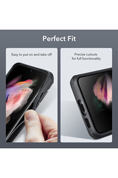 ESR Carcasă pentru Samsung Galaxy S23 Plus - ESR Classic Kickstand - Negru transparent