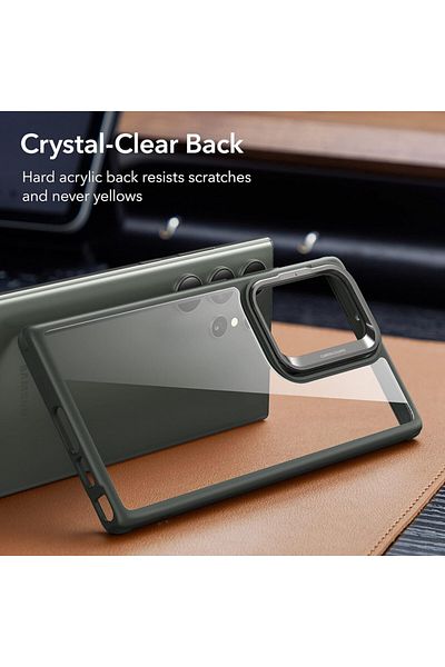 ESR Case for Samsung Galaxy S23 Ultra - ESR Classic Kickstand - Clear Green