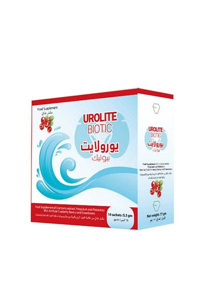 Noor Alqamar يوروليت بيوتيك مع مستخلص التوت البري العشبي والبروبيوتيك لعلاج التهابات المسالك البولية