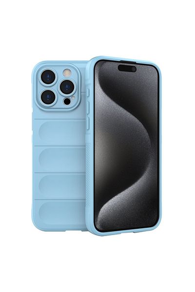Techsuit Husă pentru iPhone 15 Pro Max - Techsuit Magic Shield - Albastră