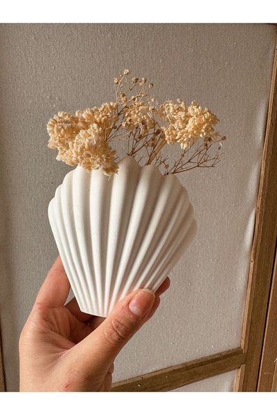 LALEZEN HOME Sea Shell Mini Vase
