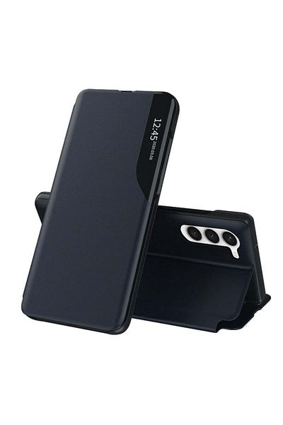Techsuit Husă pentru Samsung Galaxy S23 - Seria Techsuit eFold - Albastru închis