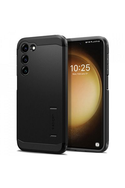 Spigen Case for Samsung Galaxy S23 - Spigen Tough Armor - Black