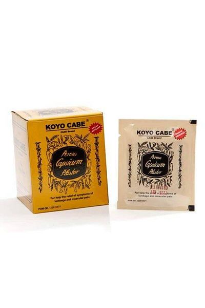 KOYO Cabe Patches for Back and Muscles - 20 Pieces