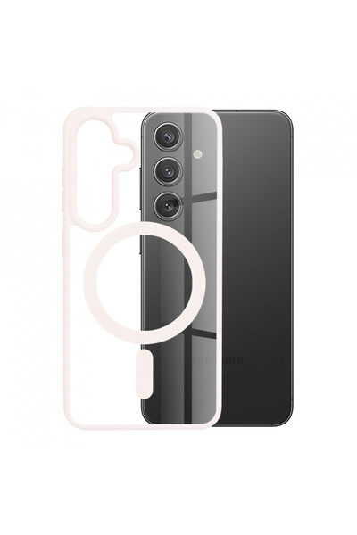 Techsuit Carcasă Samsung Galaxy S24 - Techsuit MagSafe Pro - Roz Nude