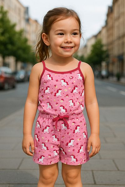 BEREKET BABY Baby Girl Rompers Lace Short Sleeve 2-6 Years