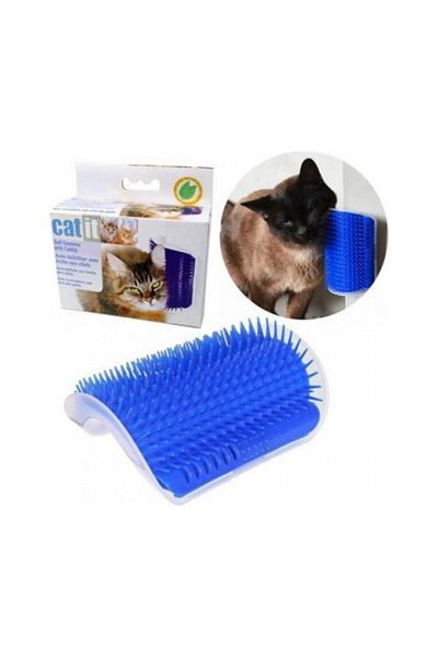 Catit Cat Itching Apparatus| Adhesive Comb| Scratching| Friction| Cat Massage Brush