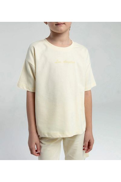 Loule Female Child 100% Cotton T-Shirt & Shorts 2 Pcs Set Ol.Iv2.Rpo1.006