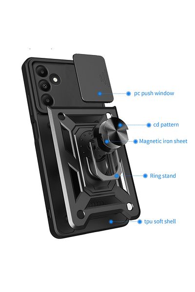 Techsuit Case for Samsung Galaxy M15 - Techsuit CamShield Series - Green
