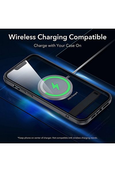 ESR IPhone 13 Pro Case - ESR Air Shield Boost Kickstand - Translucent Black