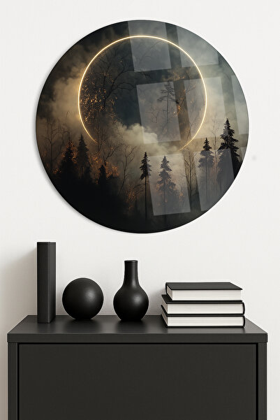 TAULART LUKSUZNI STOL SA MESA DIZAJN MODERAN NELOMIJIV LUKSUZNI OKRUGLI STAKL...