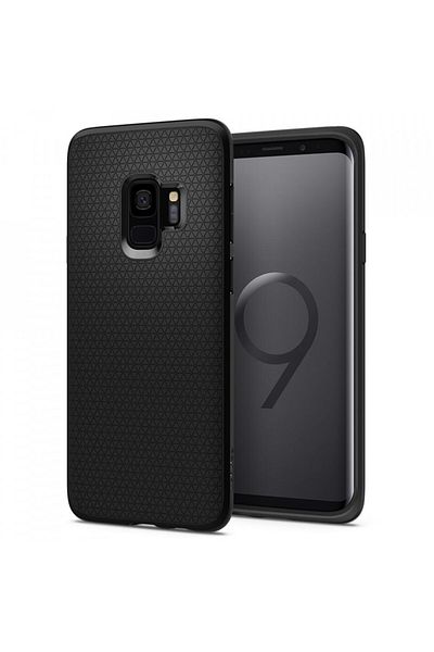 Spigen Case for Samsung Galaxy S9 - Spigen Liquid Air - Matte Black
