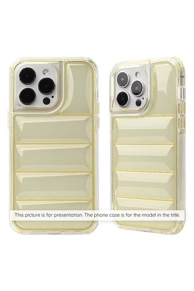 Techsuit Case for iPhone 12 / iPhone 12 Pro - Techsuit Wave Shield - Yellow