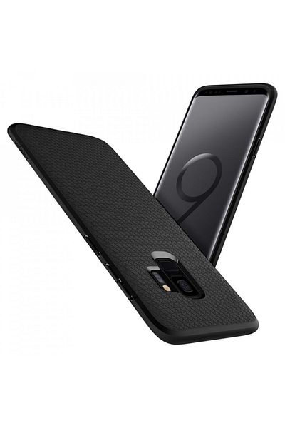 Spigen Case for Samsung Galaxy S9 - Spigen Liquid Air - Matte Black