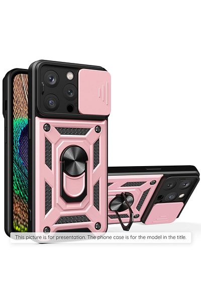 Techsuit Case for Samsung Galaxy A34 5G - Techsuit CamShield Series - Rose Gold