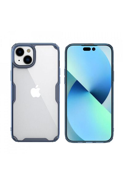 Nillkin Carcasă pentru iPhone 15 Plus - Nillkin Nature TPU - Albastră