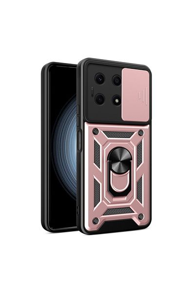 Techsuit Case for Honor X8a - Techsuit CamShield Series - Rose Gold