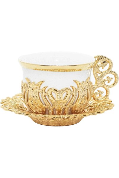 E orient طقم تقديم القهوة التركية طقم فناجين قهوة معدنية طقم فناجين قهوة عربي...