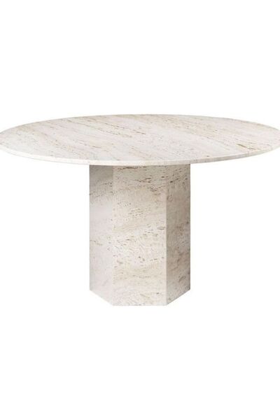 SMF MERMER Traverten Yemek Masası