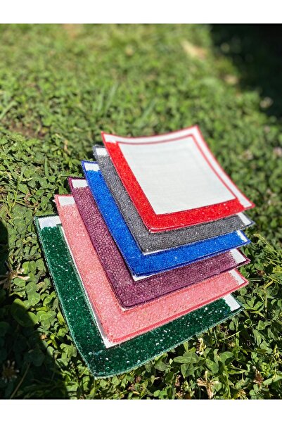 BÜŞRA Presentation Napkin Colorful 6 Pcs