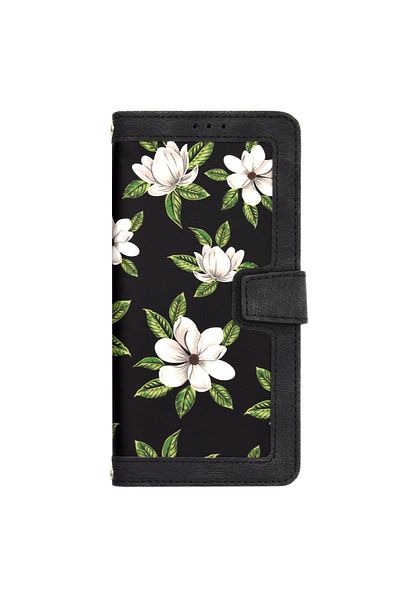 Techsuit IPhone 13 Pro Max Case - Techsuit FlipCraft - Flowers of the Dawn