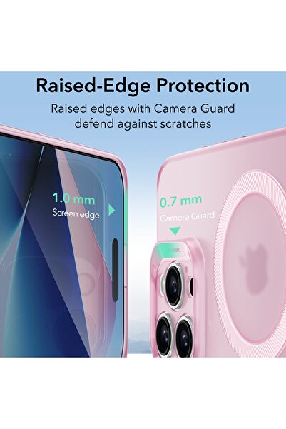 ESR Carcasă pentru iPhone 16 Pro Max - ESR Zero HaloLock - Roz înghețat