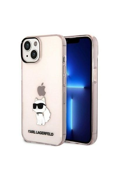 Karl Lagerfeld IPhone 14 Plus Case - Karl Lagerfeld Hardcase (KLHCP14MHNCHTCP) - Ikonik Choupette