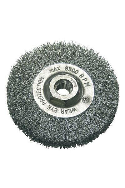 PROLINE Wire Brush Circular Type With Thread 100Mm