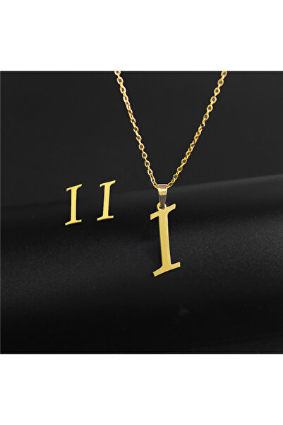 SIC MODA Set of stainless steel initials Sic Moda 4114, Letter i