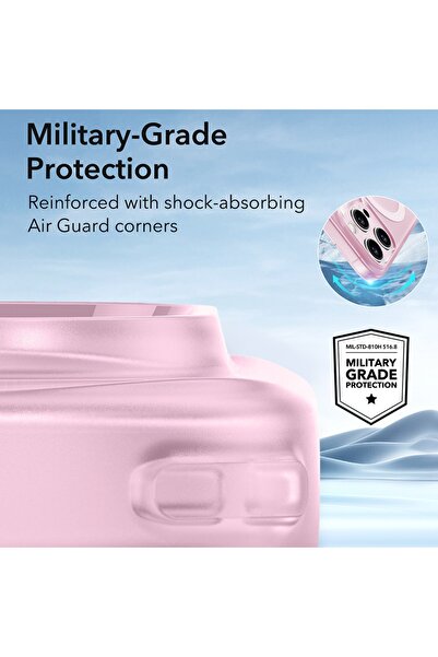 ESR Carcasă pentru iPhone 16 Pro - ESR Zero HaloLock - Roz înghețat