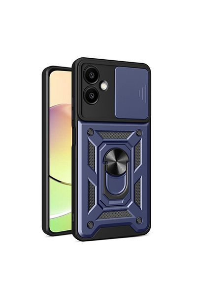 Techsuit Carcasă pentru Samsung Galaxy A06 - Seria Techsuit CamShield - Albastră