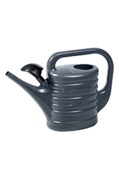 Polonia Οβάλ πλαστικό δοχείο ποτίσματος - 5 λίτρα / μαύρο