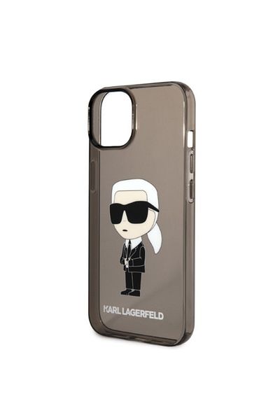 Karl Lagerfeld IPhone 14 Plus case - Karl Lagerfeld Hardcase (KLHCP14MHNIKTCK) - Ikonik Karl Lagerfeld