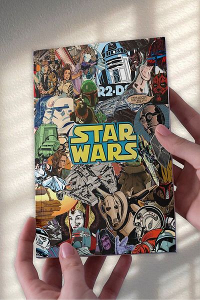 Ludios Σημειωματάριο Star Wars Collage Design Patterned A5 χωρίς γραμμή (50 φύλλα)