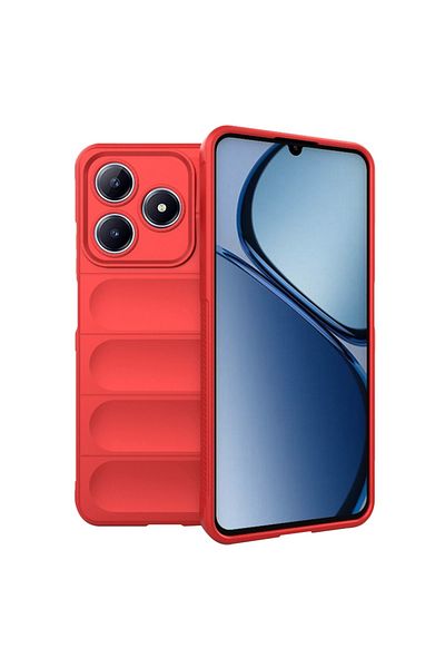 Techsuit Case for Realme C63 / C61 - Techsuit Magic Shield - Red
