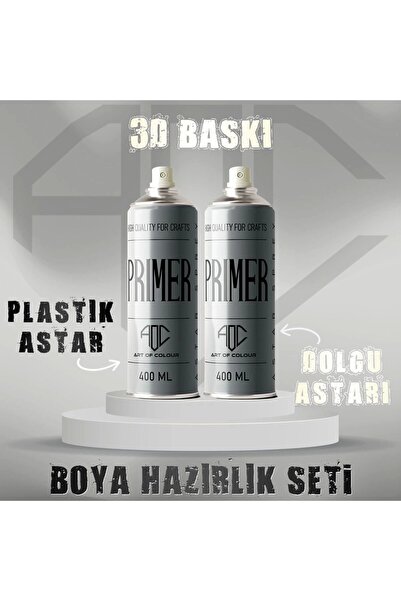 ARTOFCOLOUR Art Of Colour 3D Baskı Plastik Astar ve Dolgu Astarı Sprey (ZIMPA...