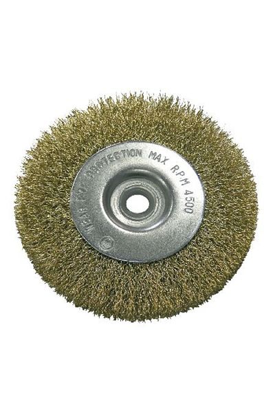 PROLINE Brass Wire Brush Circular Type With 75Mm Hole