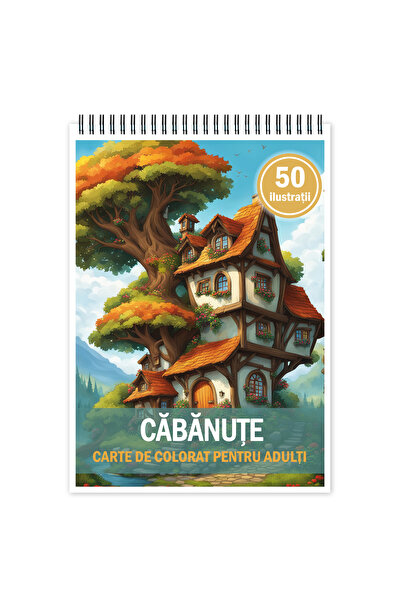 Legendary Gifts Carte de colorat pentru relaxare si antistres, 50 de ilustrat...