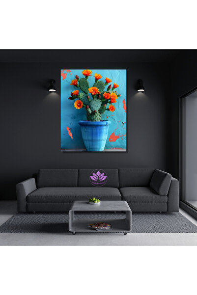 LİLYHOBBYLAND Sayılarla Boyama Hobi Seti Renkli Baskılı Kasnağa Gerili 40x50 ...