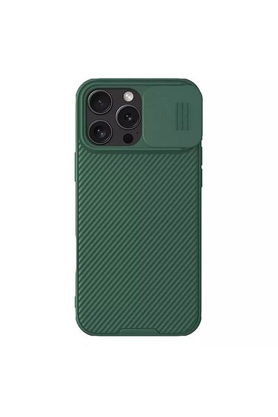 Nillkin IPhone 16 Pro Max Case - Nillkin CamShield Pro - Green